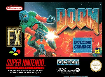 Doom (Europe) box cover front